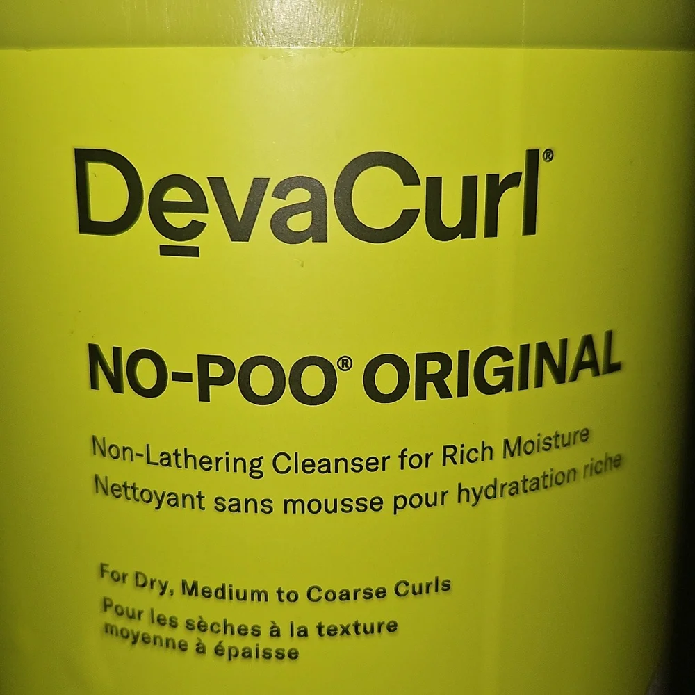 DevaCurl No-Poo Original No Lather Cleanser-Rich Moisture-32 Fl Oz- NEW